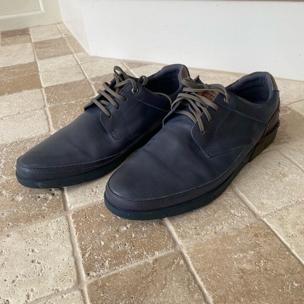 Pikolinos Men's Navy Leather Shoes